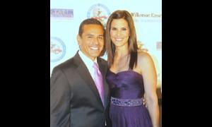 Mayor Antonio Villaraigosa and Lu Parker