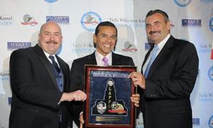 Paul Weber, Mayor Villaraigosa, and Chief Charlie Beck